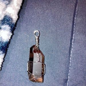 Silverware wrapped crystal